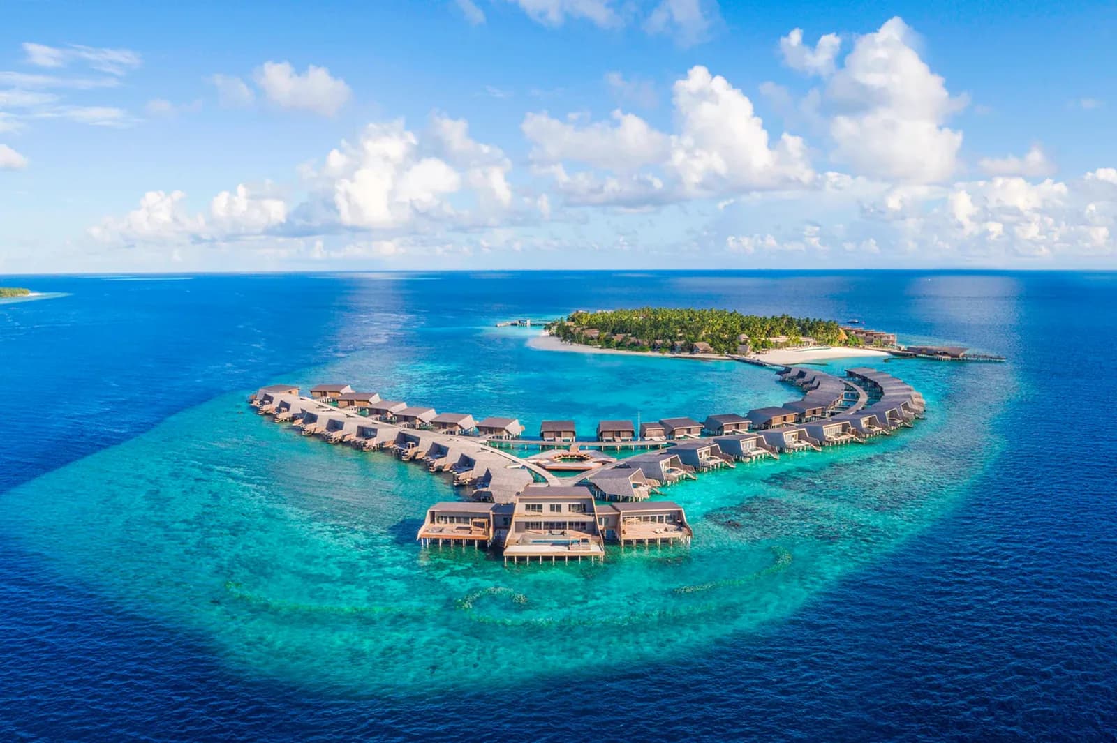 St. Regis Vommuli Luftaufnahme – Malediven
